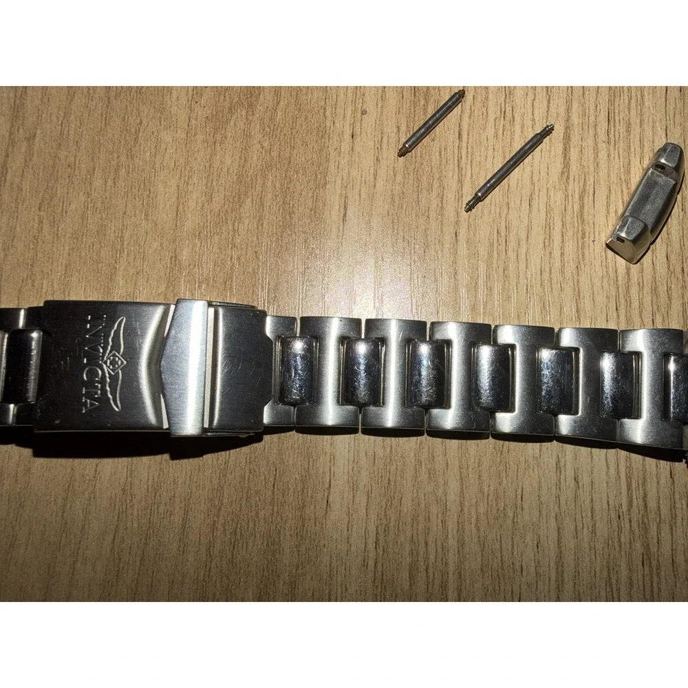 Invicta Stainless Steel Silver Tone Watch Band for Pro Diver 20119